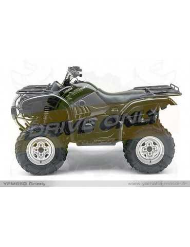 Silencieux sport Dominator : Grizzly YFM 660 1998 - 2001
