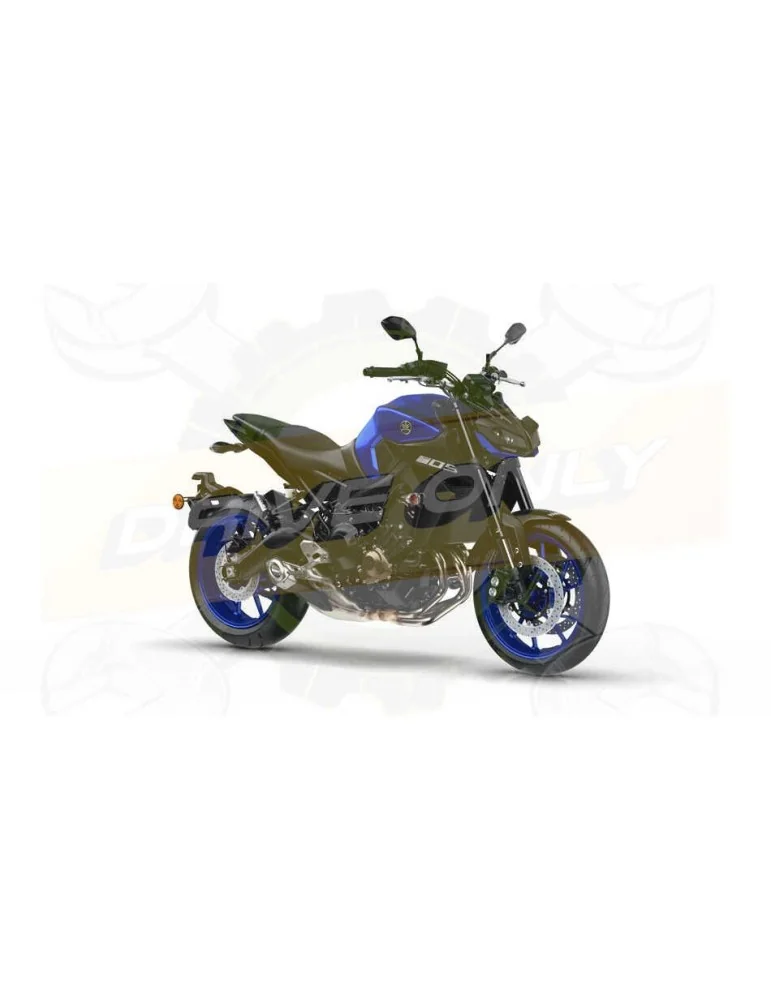 Silencieux + Décatalyseur sport Dominator : MT 09 2009 - 2014
