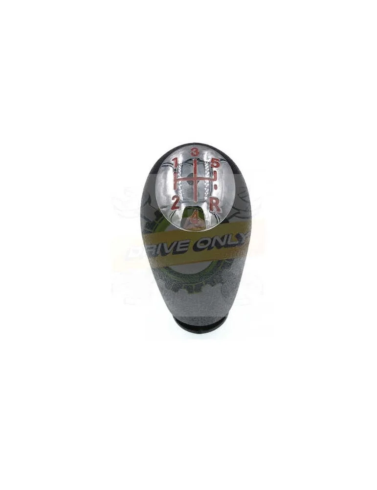 Pommeau de vitesse Sport aluminium Renault 5 Vitesses Rouge