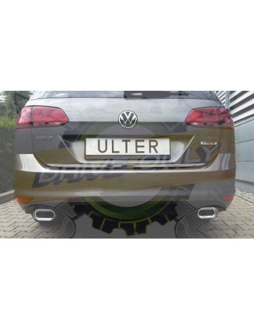 Silencieux Ulter Sport duplex 129-340/21-1 bis  VOLKSWAGEN Golf VII  Break Look R  2013-2018 1.2 Tsi / 1.4 Tsi / 2.0 TDI / GT / 