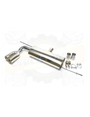 Silencieux Inox Sport TaTechnix A3 8P Sportback Essence & Tfsi  2003 - 2012