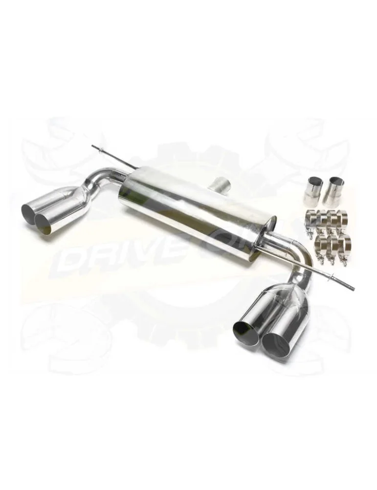 Silencieux Duplex Inox Sport 2 DriveOnly Golf 5 1.6Tdi/1.9Tdi/2.0Tdi 2003 - 2008 (intégré au parechoc)