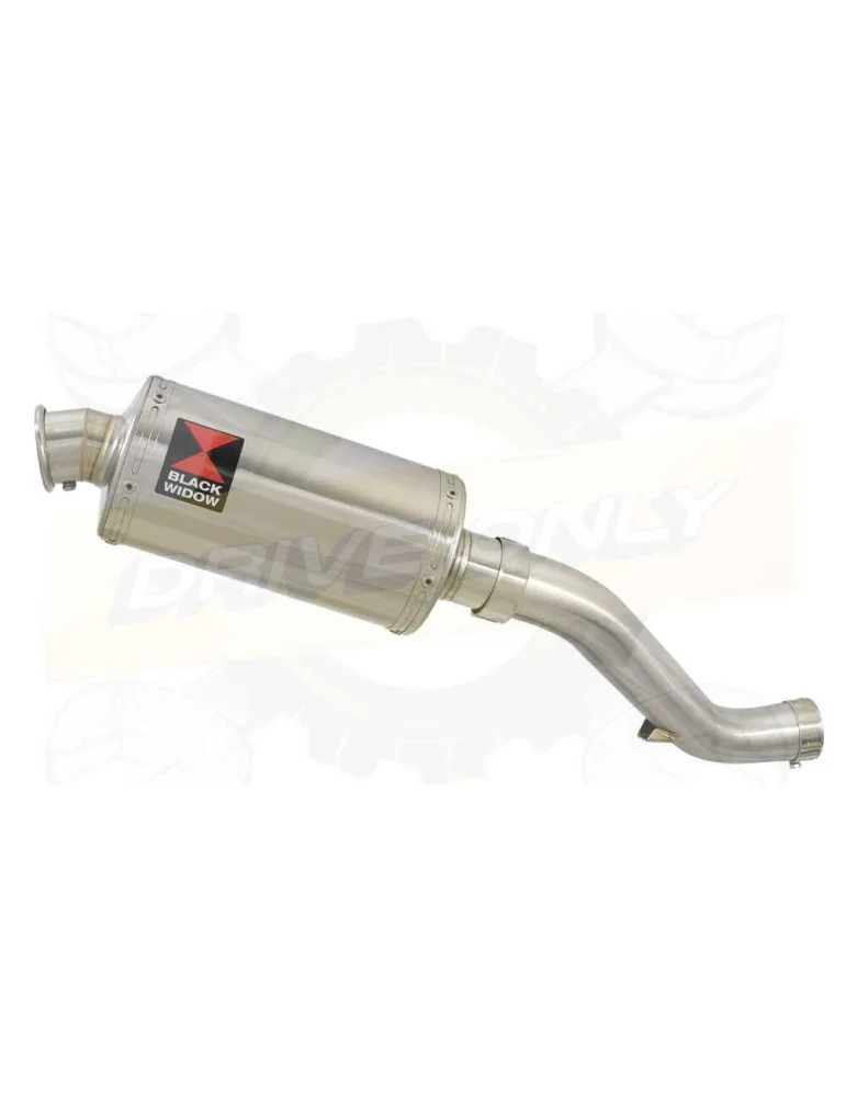 VFR1200F / VFR 1200 2010-2016  Tube de raccord et Silencieux Rond Inox 230mm