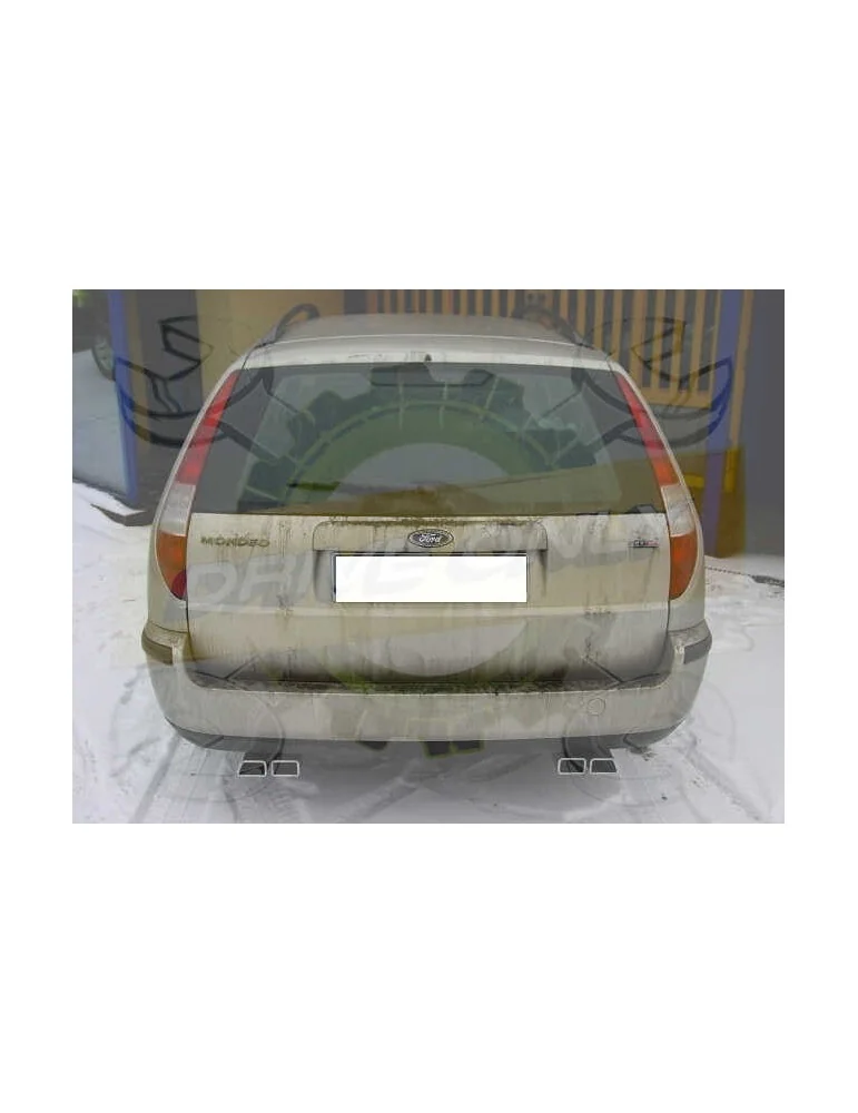 Silencieux Ulter Sport bis Mondeo Mk III Break 2000-2006 Break 1.8 / 2.0 / 2.0 Tdci / 2.2 Tdci