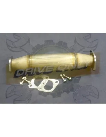 Décatalyseur  Sport  Inox Look OEM DriveOnly  Mitsubishi L200 2.5 Diesel 4X4 2001 - 2007 
