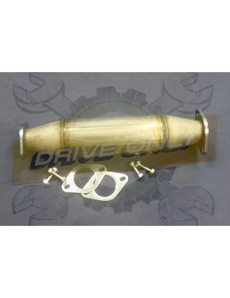 Décatalyseur  Sport  Inox Look OEM DriveOnly  Mitsubishi L200 2.5 Diesel 4X4 2001 - 2007 