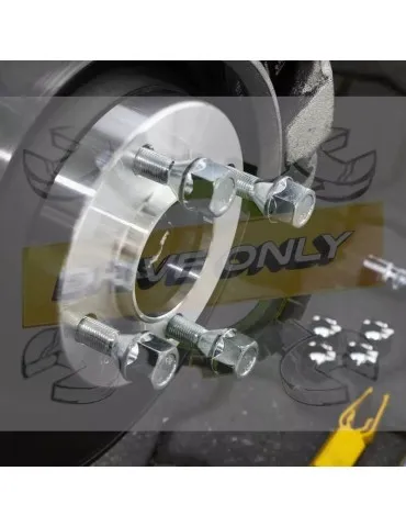 Elargisseurs de voies Light Aluminium 13mm Audi 5X112-57,1mm