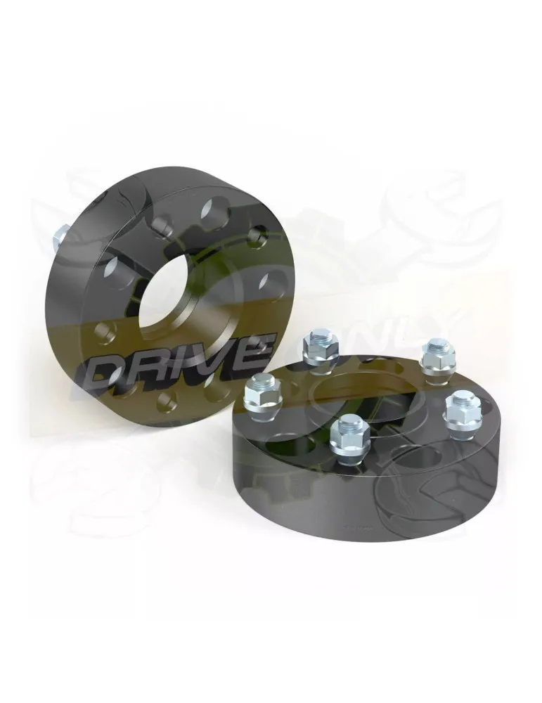 Elargisseurs de voies Light Aluminium  Double boulonnerie 35mm Audi   5X112  - 66.5mm