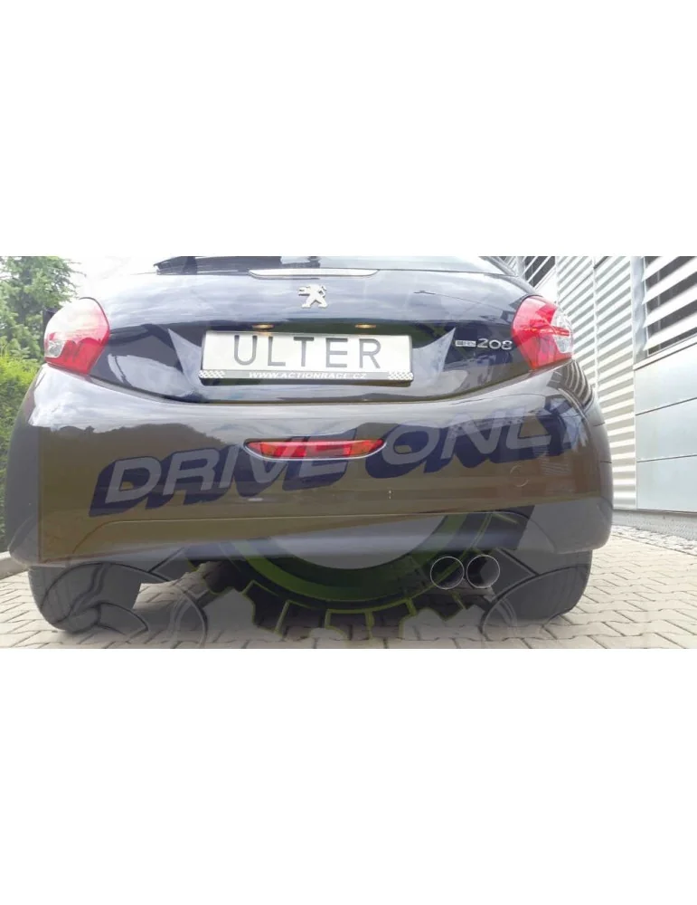 Silencieux Ulter Sport 	121-219/70RS  PEUGEOT 208 2012-201x 1.6 HDI Look GTI