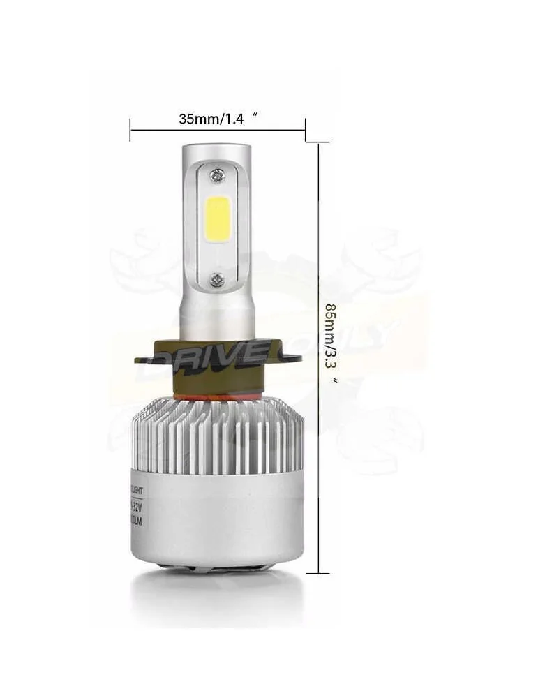 Pack de 2 ampoules Led Cree 40w Led Hb5 / 9007 