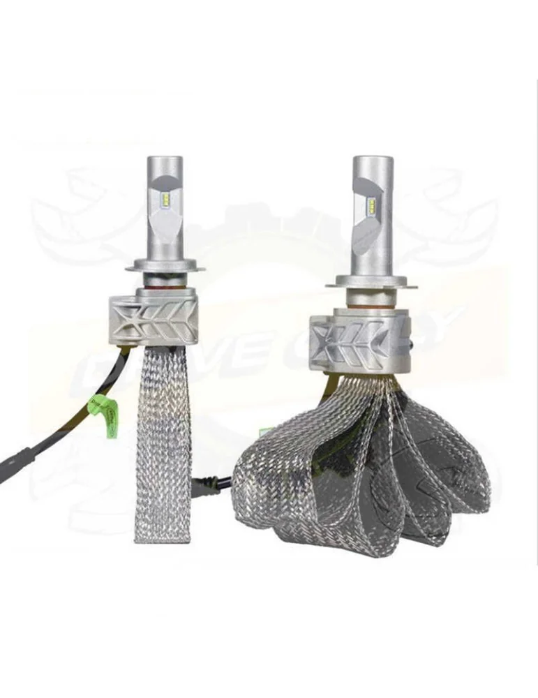 Pack de 2 ampoules Led Cob 40w Led H1