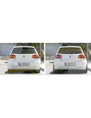 Elargisseurs de voies  Light Aluminium Double boulonnerie   20mm Daihatsu 