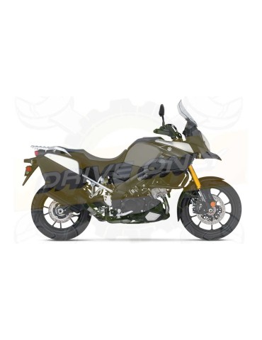 Silencieux sport Dominator : DL 1000 V Strom 2014 - 2016