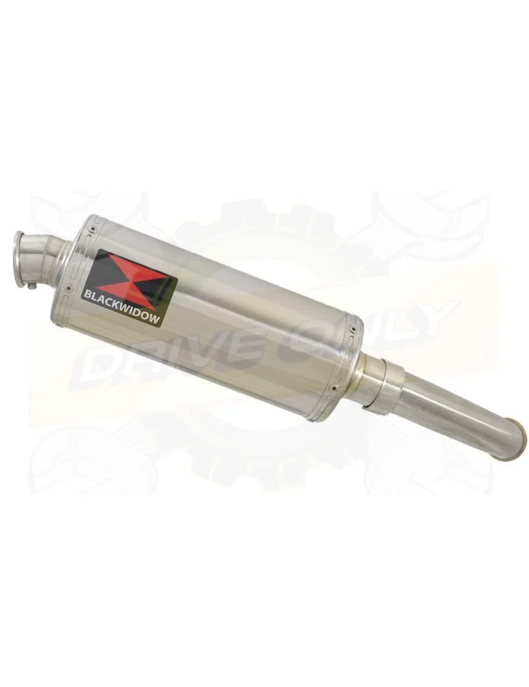 KTM RC 125 2017-2019 Silencieux Rond en Inox 300mm