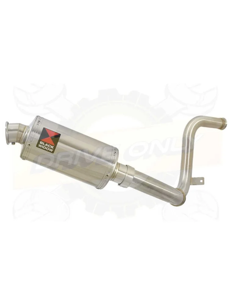 KTM Duke 125 2017-2019 Ligne Décatalysée  directe + Silencieux Rond en Inox  230mm