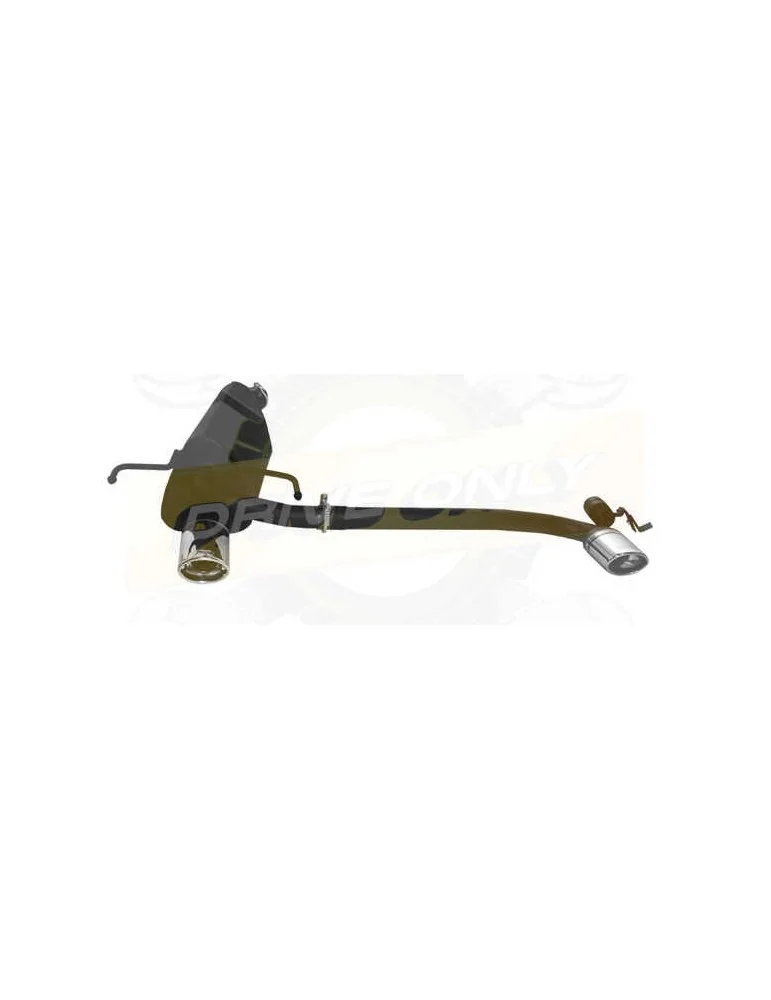 Silencieux Duplex Ulter Sport 120-323/10-1 bis OPEL Astra H Standard & GTC 2004-2009 1.4 / 1.6 / 1.8