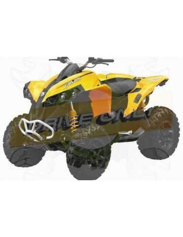 Silencieux sport Dominator : BRP Renegade 1000 2012 - 2018