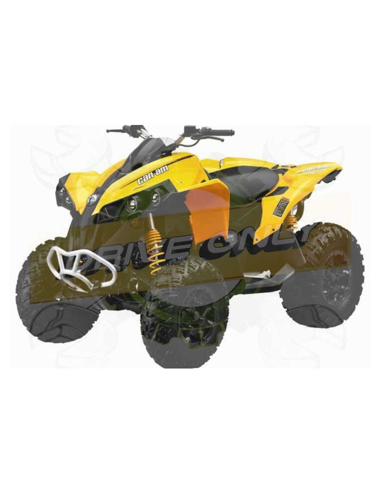 Silencieux sport Dominator : BRP Renegade 1000 2012 - 2018