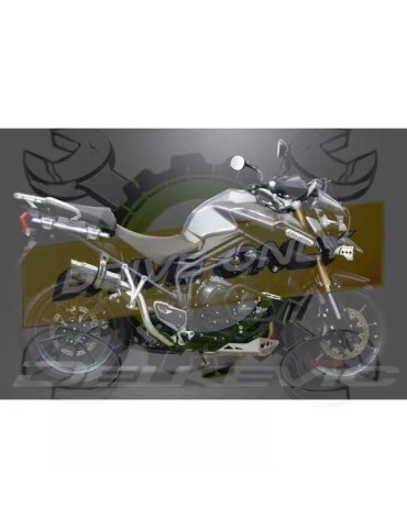 TRIUMPH TIGER EXPLORER 1200 12-19 ECHAPPEMENT SILENCIEUX 200MM ROND INOX