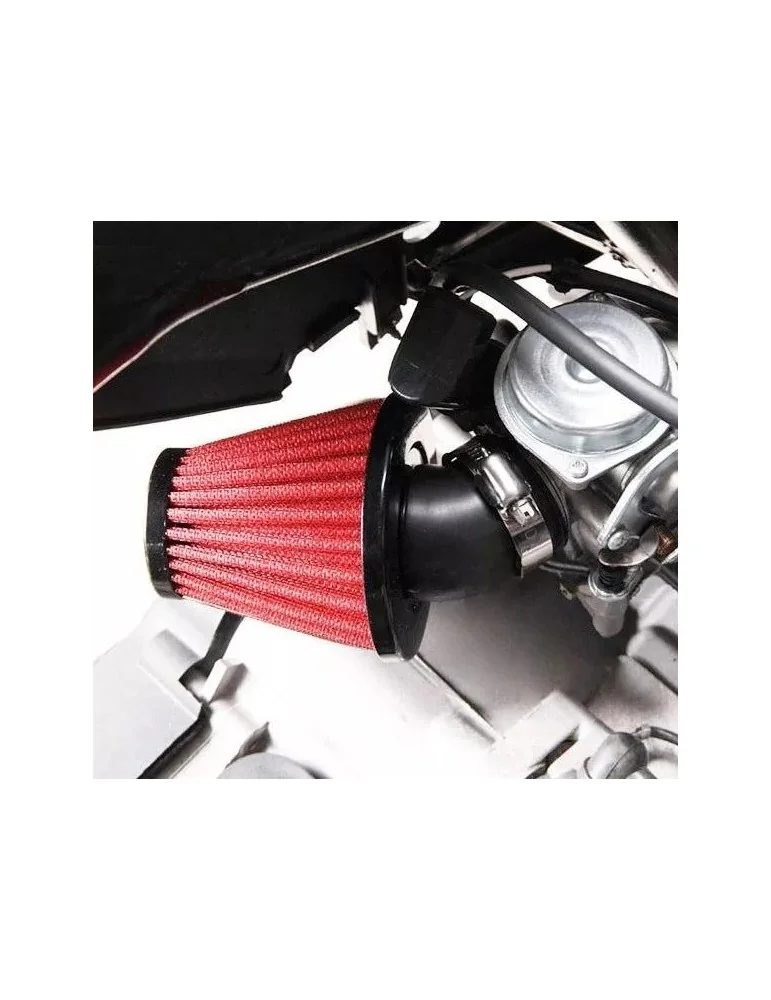 / Filtre à air sport Universel coudé Diamètre d'entrée du