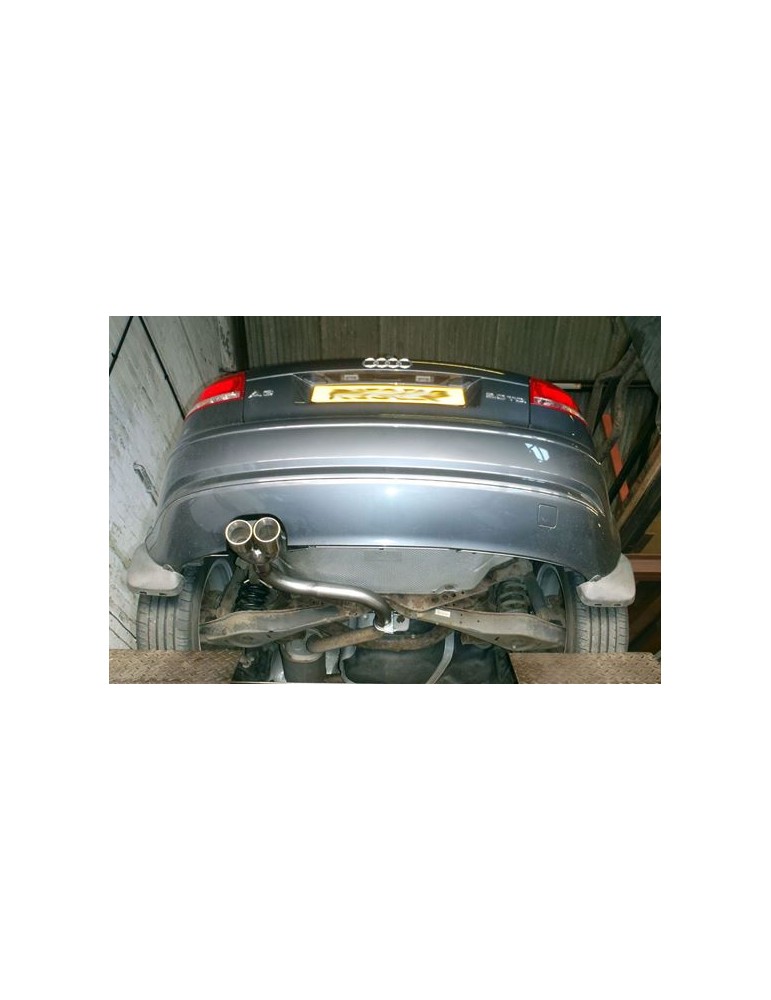 Silencieux direct Sport Inox DriveOnly A3 8P 1.6 Tdi / 1.9 Tdi / 2.0 Tdi 2 roues motrices 2003 - 2013