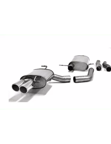 Ligne Sport inox DriveOnly Audi A5 Coupe et Sportback 1.8Tfsi / 2.0 Tfsi 2 roues motrices et Quattro 2007 - 2015
