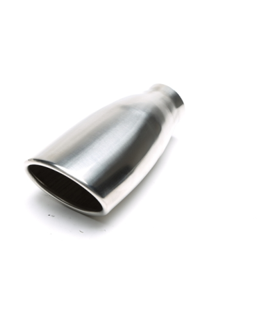 Embout d'échappement d'exhaust double universel pour auto en Stainless inox  - Alxmic