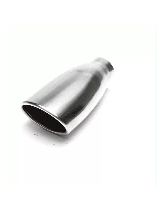 Canule échappement Inox universelle Ovale 2 102 x 75mm 