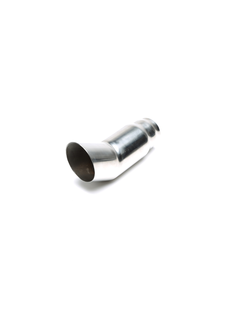 Canule échappement Inox universelle Twin 2  90mm 