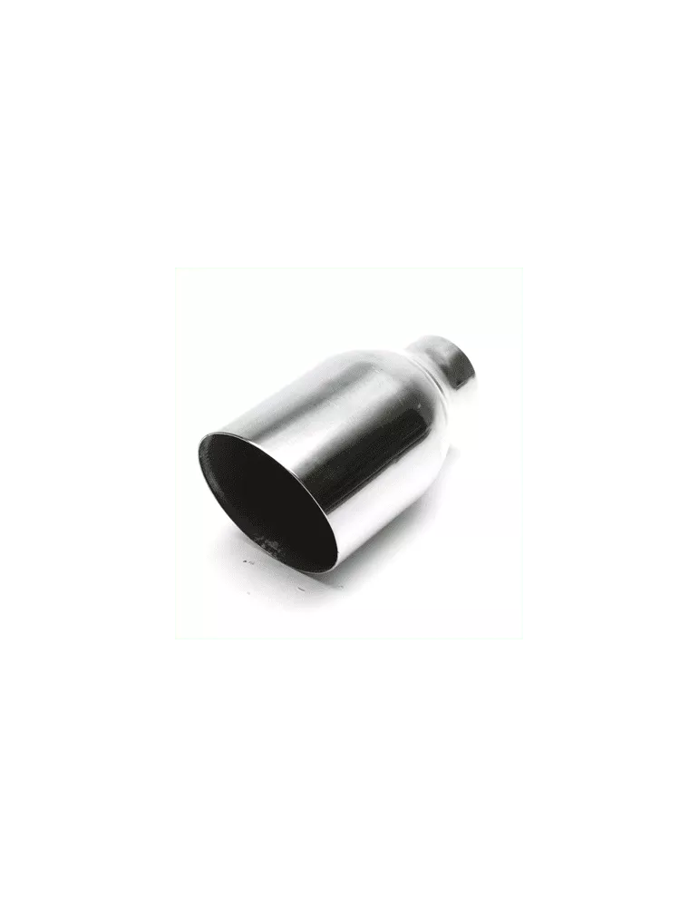 Canule échappement Inox universelle Rond 5 114mm Canule échappement Inox universelle Rond 5 114mm