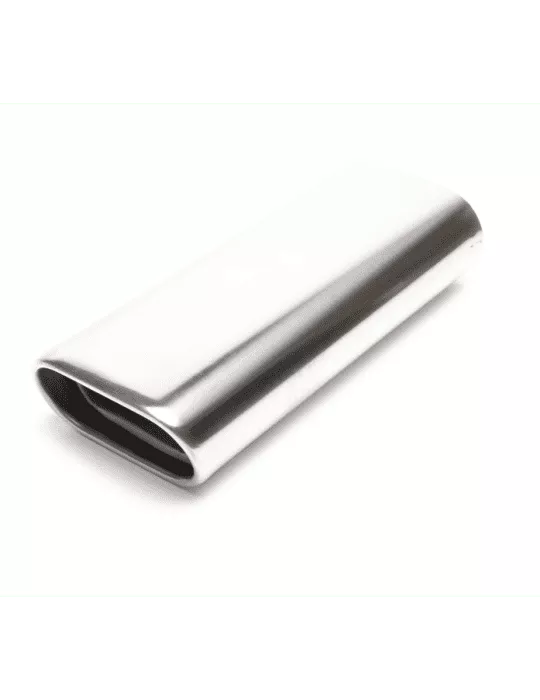 Canule échappement Inox universelle Ovale 4  70 x 140mm 