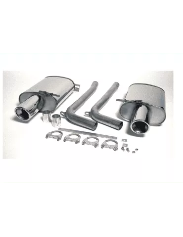 Silencieux Duplex Inox Sport DriveOnly A4 B7 2004-2008 Berline & Break  1.8T / 1.9 Tdi Quattro