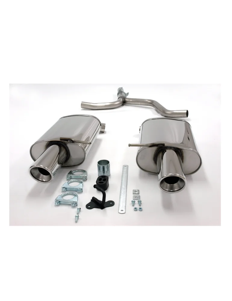 Silencieux Duplex Inox Sport DriveOnly A4 B7 2004-2008 Berline & Break 1.6 / 2.0
