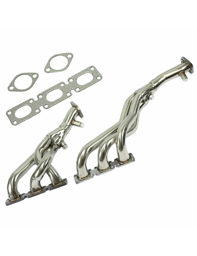 Collecteur d'échappement Inox + Decatalyseur DriveOnly Série 3 E46 323i / 328i 1998 - 2000 Collecteur d'échappement Inox + Decatalyseur DriveOnly Série 3 E46 323i / 328i 1998 - 2000