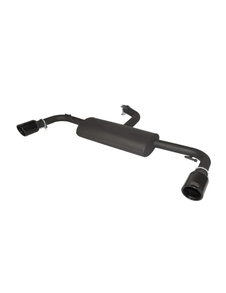 Silencieux Ulter Inox Black Golf VI GTI-Look Berline et Cabriolet 2008-2013 1.2Tsi/1.4/1.4Tsi/1.8Tsi/1.6Tdi/2.0Tdi - G