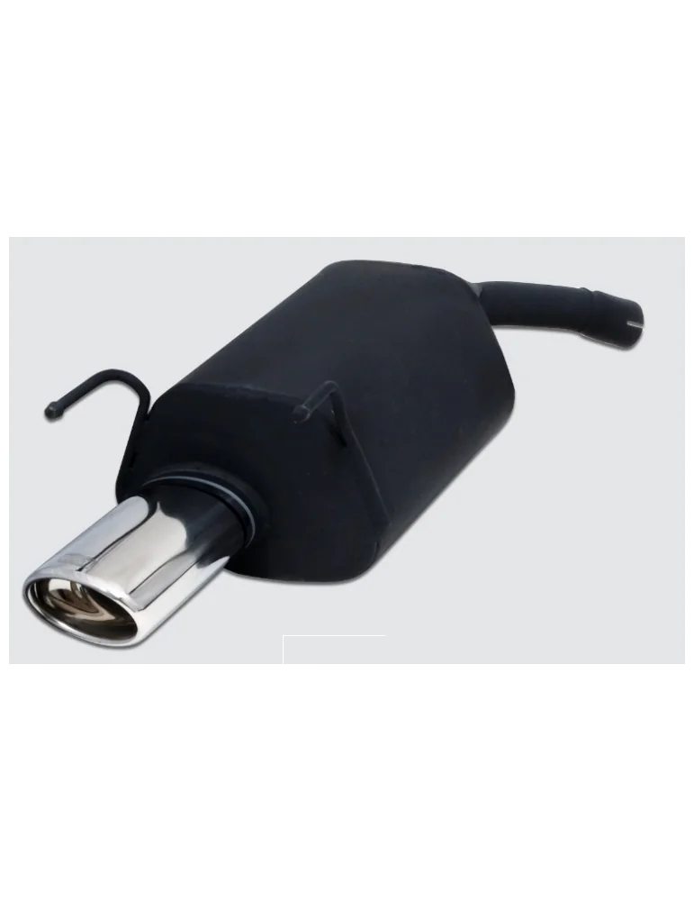 Sport muffler 120-118/27 for OPEL Vectra C Montage DANS le parechoc 1.6 16V / 1.8 16V / 2.2 16V  2002-2008 