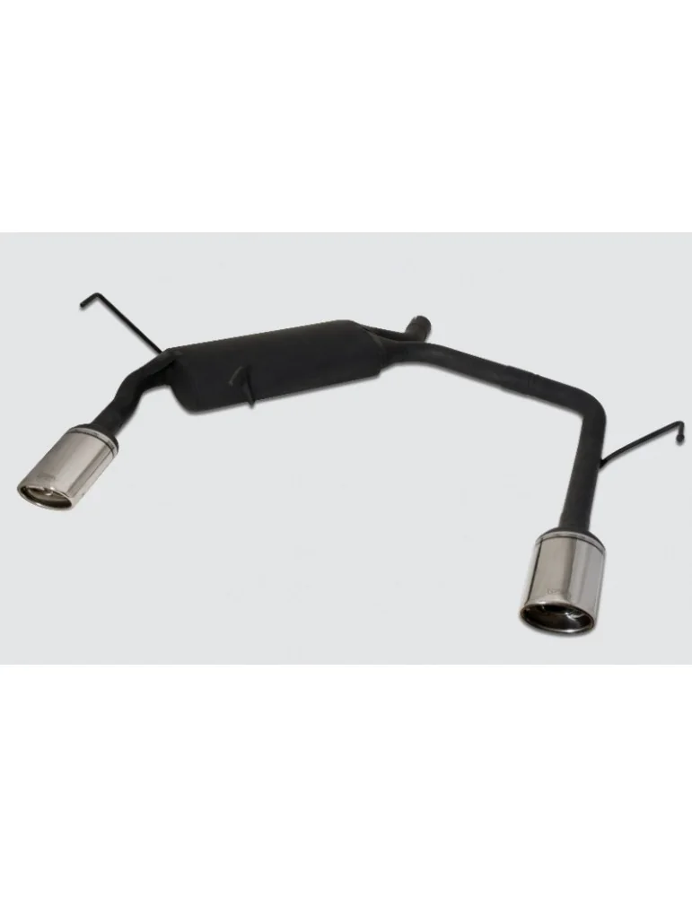 Sport muffler 120-322/21-1 for OPEL Vectra C  Break   2002-2008 Break 1.6 16V / 1.8 16V / 2.2 16V / 2.0Turbo / 1.9Cdti / 2.0Dti 