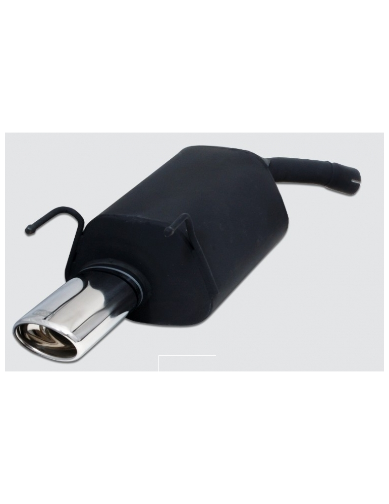 Sport muffler 120-118/27 for OPEL Vectra C Montage DANS le parechoc 1.9Cdti / 2.0Dti / 2.2Dti 2002-2008
