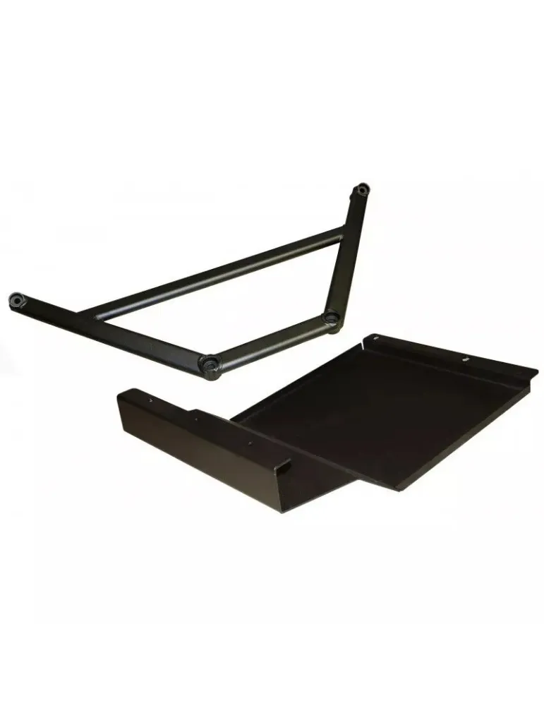 Barre anti rapprochement aliage Avant Inférieure + Protection carter d'huile BMW Série 3 E30 Berline / Break / Coupé 1983 - 1994