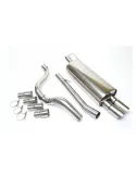 Ligne Inox Sport DriveOnly Golf 4 1.4 16V / 1.6 8V /  1.6 16V / 2.0 8V / 2.0 16V / 1.9 TDI 1997 - 2003