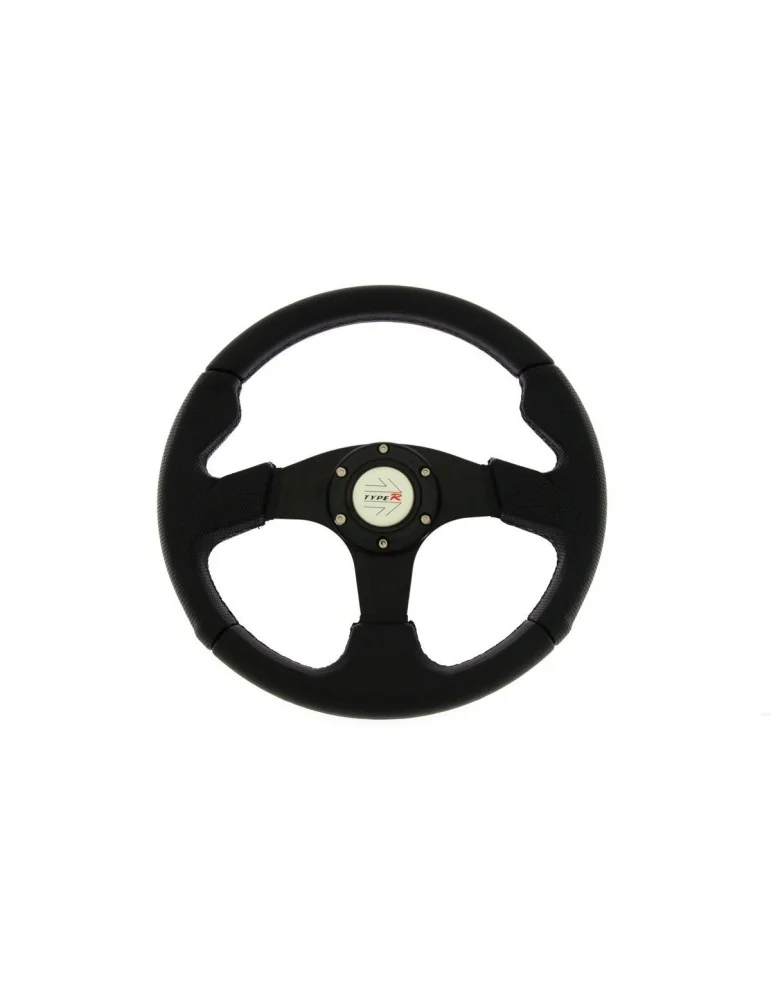 volant ø320mm tulipé 20 branches noir avec klaxon - POLYCAR CONCEPT SPORT  pièces et accessoires pour la compétition