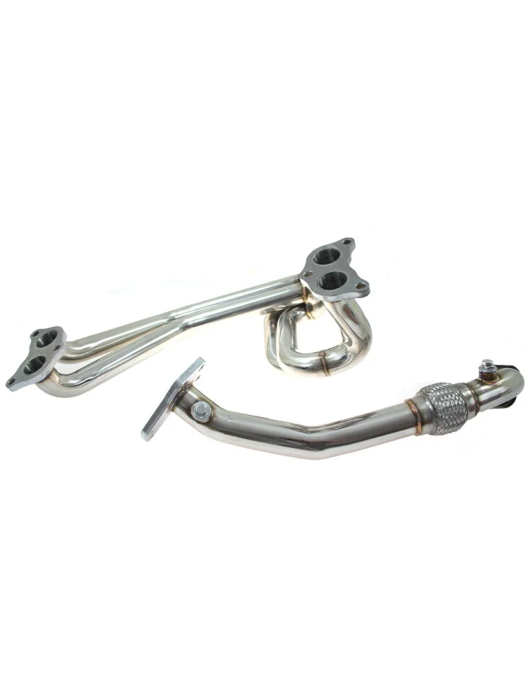 Collecteur d'échappement + Descente de turbo  Inox Subaru Impreza WRX STi 2.0L Turbo 2002 - 2007