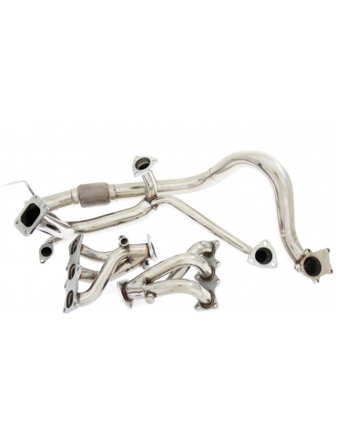 Collecteur d'échappement + Downpipe  Inox  Montage Turbo Ford Probe 2.5 V6 1993 -1998