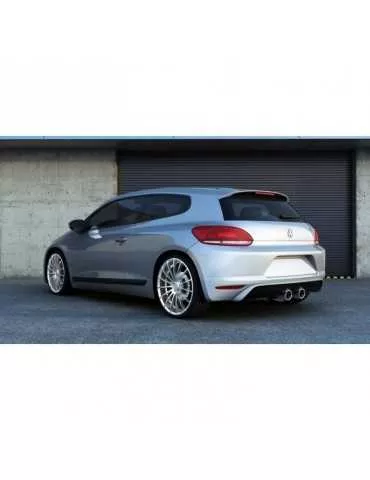 JUPË / DIFFUSEUR DE PARECHOC ARRIERE Look R32 VW SCIROCCO 2008 - 2017