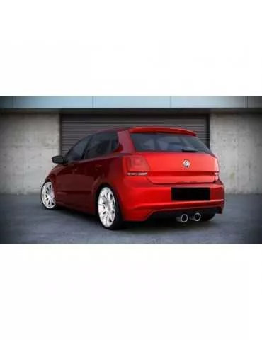 DIFFUSEUR DE PARECHOC ARRIERE (Look R) VW Polo 6R  2009 - 2014
