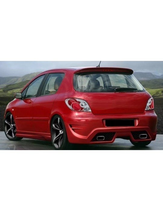 PARE-CHOCS ARRIERE PEUGEOT 307 2001 -  2007