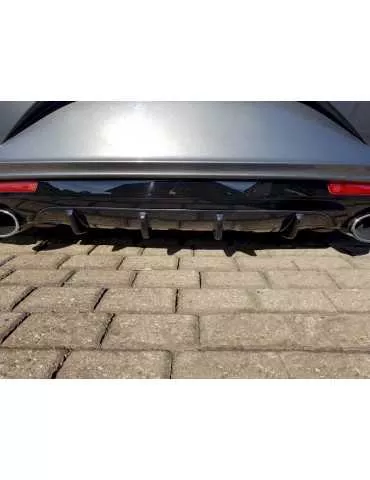 DIFFUSEUR DE PARECHOC ARRIERE VW SCIROCCO R 2014 - 2017