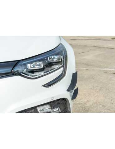 4 Extensions de parechoc avant Megane 4 RS 2018 - 2020