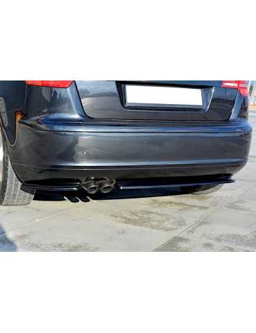 2 Extensions de parechoc arrière  Audi A3 8P Sportback 2003 - 2008