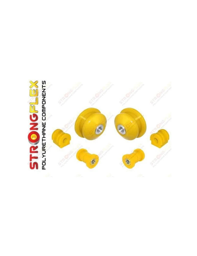 Kit Silents-blocks Renforcés Polyuréthane Yellow Seat Ibiza 2008 - 2018
